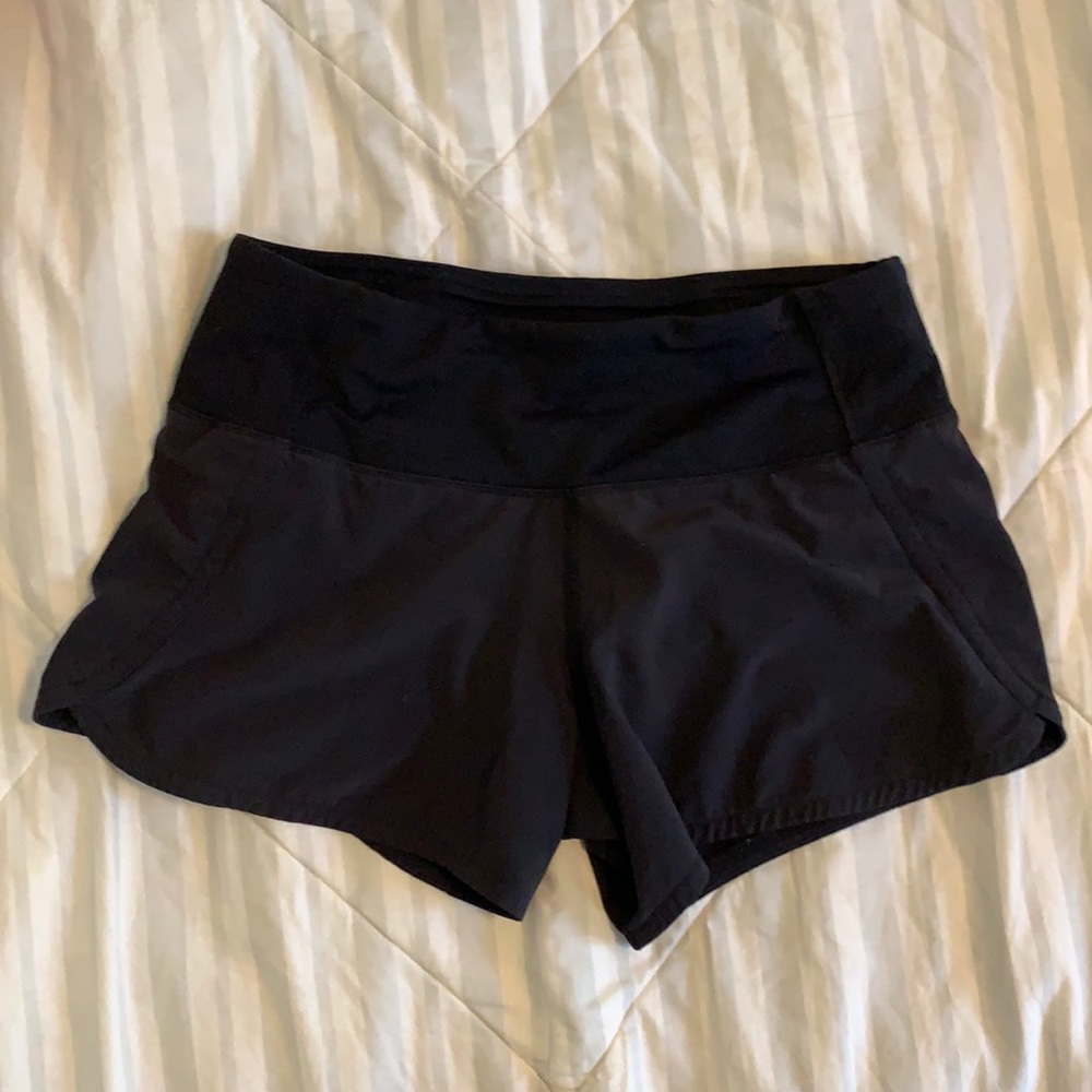 Black lululemon shorts